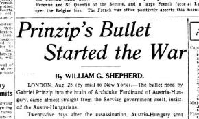 Topics in Chronicling America: The Assassination of Archduke Franz Ferdinand