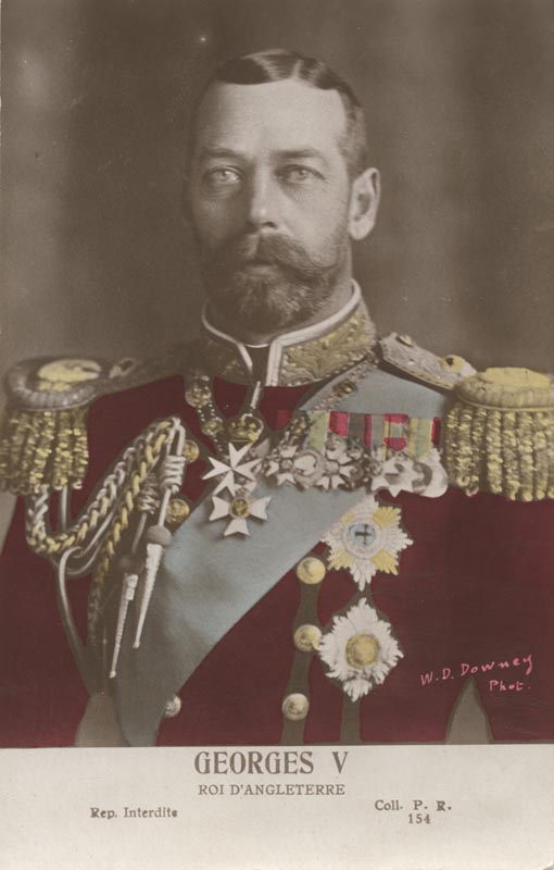 George V renounces his German heritage