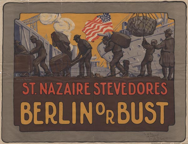 First American Troops Land in France