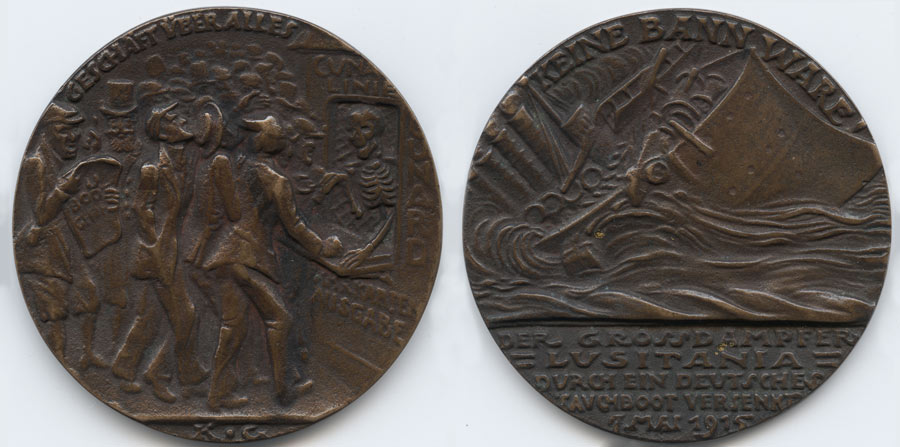 Lusitania Medals | National WWI Museum and Memorial