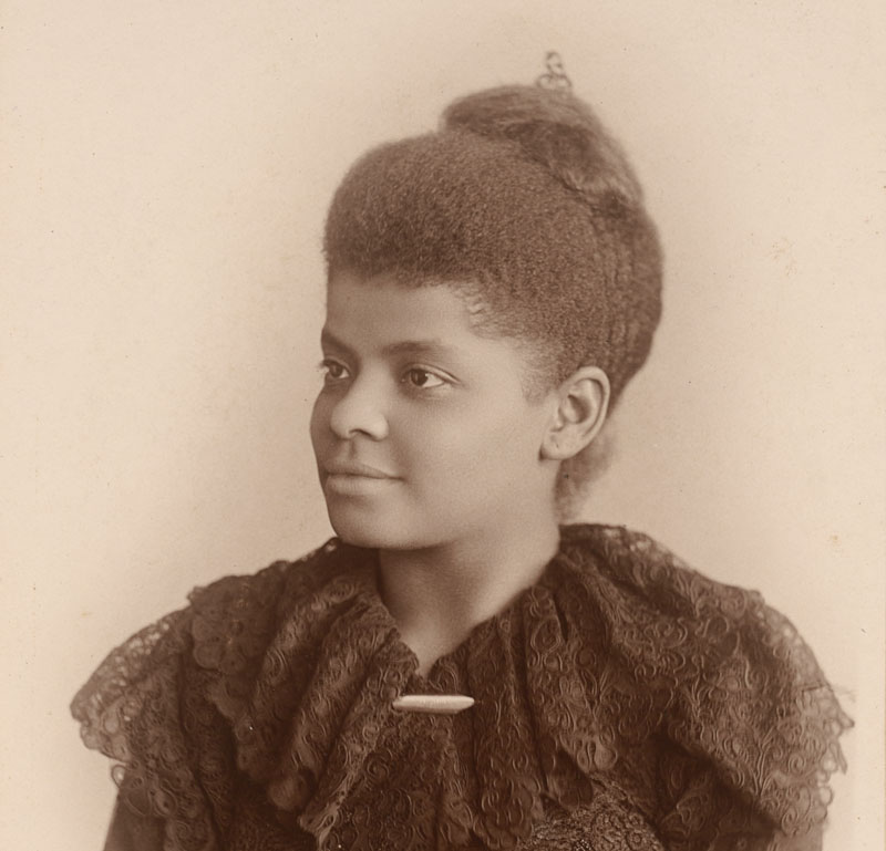 Portrait photographique d'Ida B. Wells de 1893
