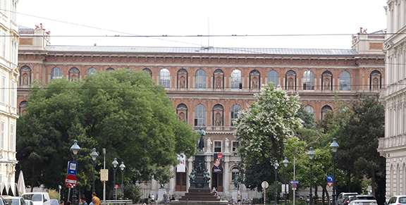 Front of the Vienna Art Academy