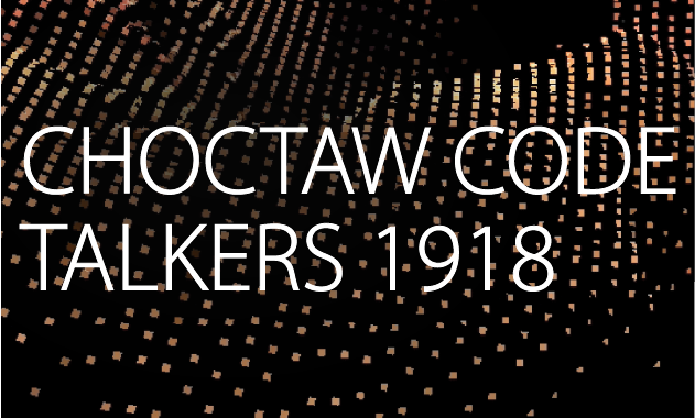Choctaw Code Talkers 1918 text logo