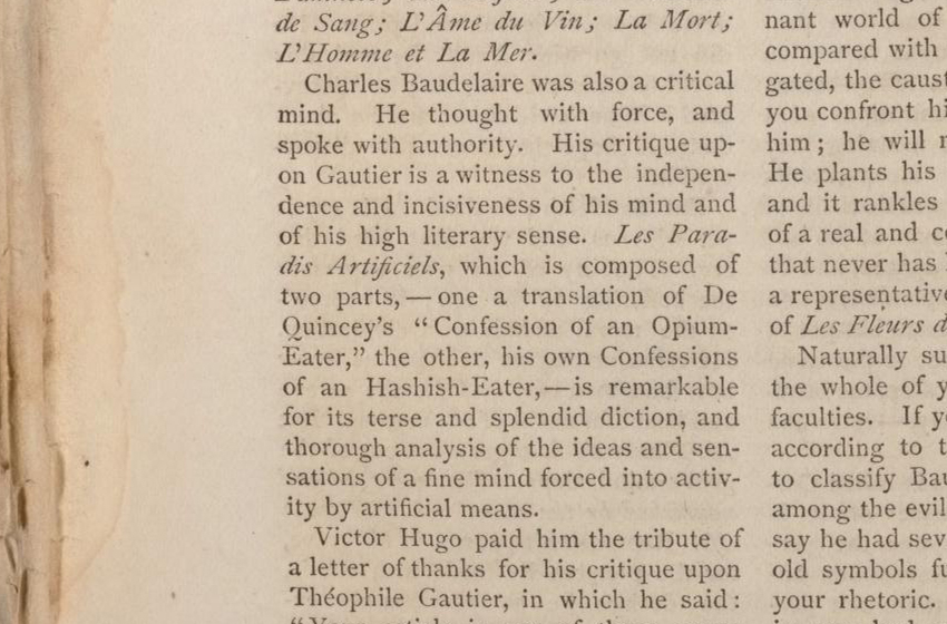 Crop of a scan of a page in a vintage printed book.