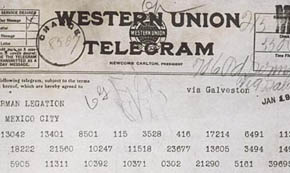 The Zimmermann Telegram The Zimmermann Telegram