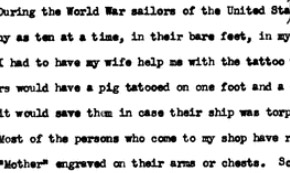 American Life Histories: Manuscripts from the Federal Writers' Project American Life Histories: Manuscripts from the Federal Writers' Project