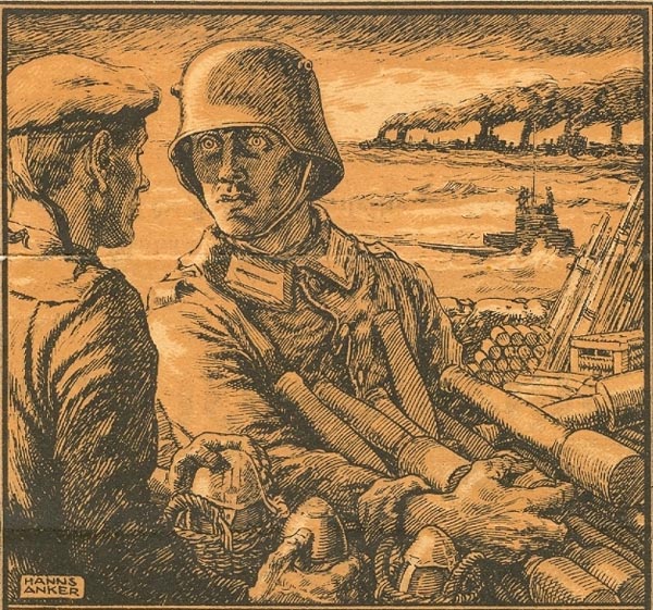 The United States severs diplomatic relations with Germany