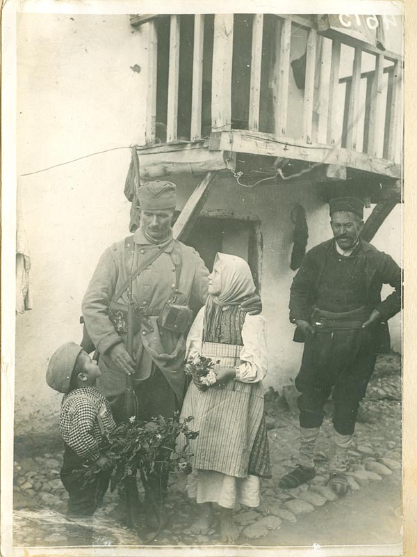 Serbia is invaded by Germany, Austria and Bulgaria