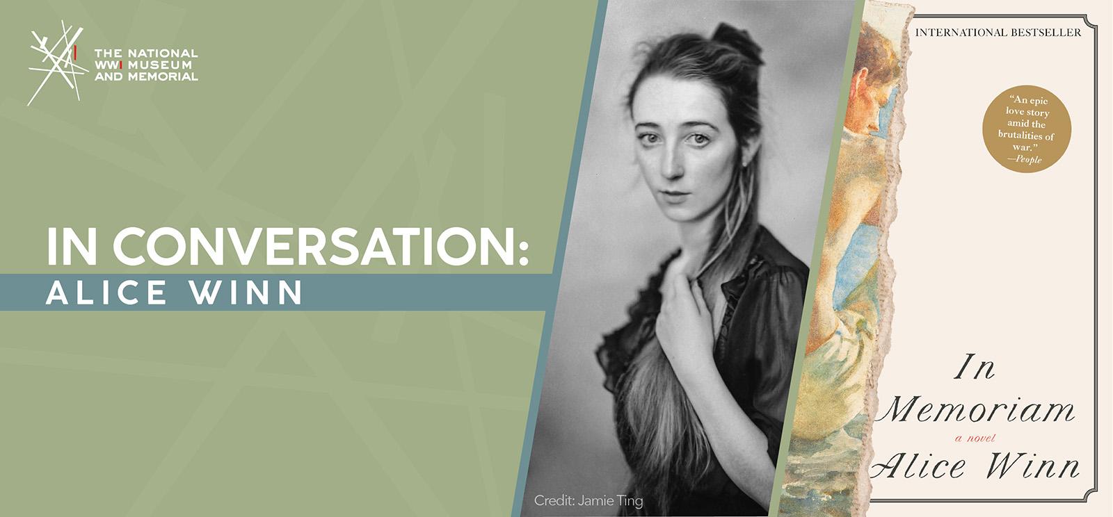 Left image: black and white headshot of a young-looking white woman with long dark hair. Right image: Book cover with a pastel painting of a shirtless person sitting with their back to the viewer.
