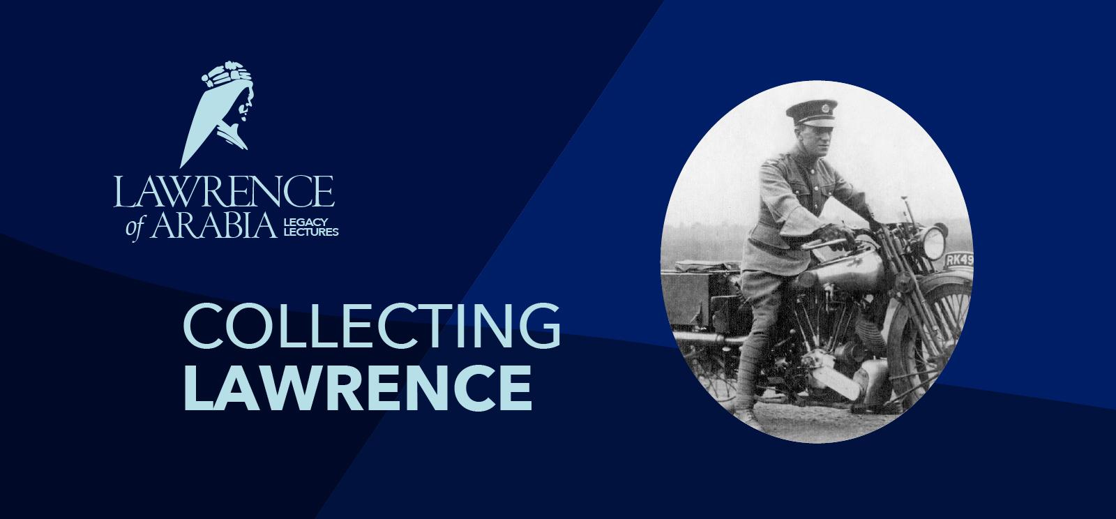 Black and white photo of a slim cleanshaven white man riding a large motorcycle