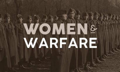 Women and Warfare event header