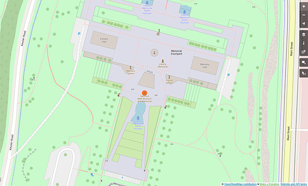 capture d'écran d'OpenStreetMap